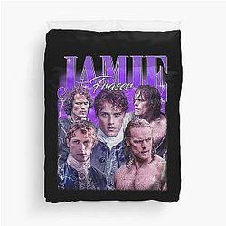 Limited Edition Jamie Fraser Outlander Vintage Unisex T-Shirt and Duvet Cover