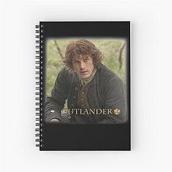 Jamie Fraser Outlander  Spiral Notebook