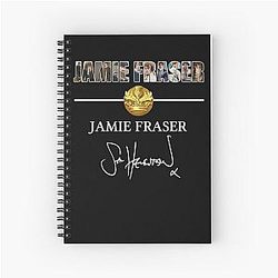 Funny Gifts Outlander Jamie Fraser Classic Spiral Notebook