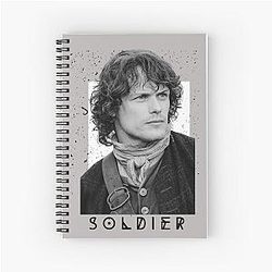 Outlander - Jamie Fraser Spiral Notebook
