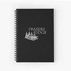 Frasers Ridge Jamie Fraser Claire Outlander Spiral Notebook