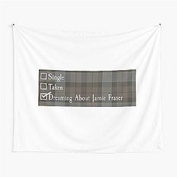 Dreaming About Jamie Fraser Outlander Tartan TV Show Book Series Tapestry