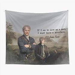 Outlander Jamie Fraser Tapestry