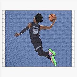 Ja Morant Big Air Dunk Memphis Basketball Puzzle