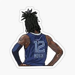 Ja Morant Back to Sticker