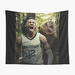 Ja Morant Basketball Tapestry