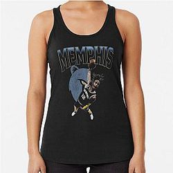 Ja Morant Memphis Pose Racerback Tank