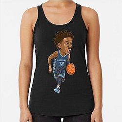 Ja Morant Chibi Racerback Tank Top