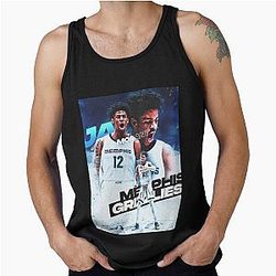 Ja Morant Basketball Tank Top