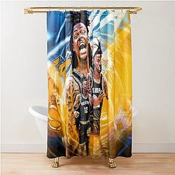 Ja Morant 12 inch Goat Shower Curtain
