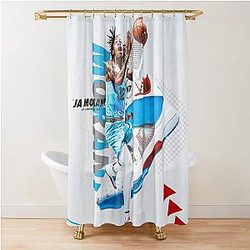 Ja Morant 12 GOAT Shower Curtain