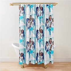 All Ja Morant Shower Curtain