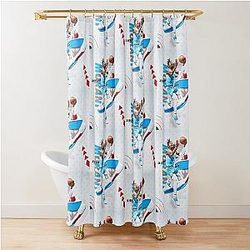 Ja Morant 12 GOAT Shower Curtain