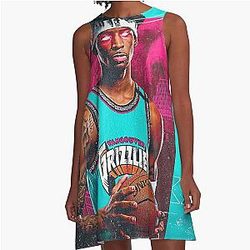 Ja Morant A-Line Dress
