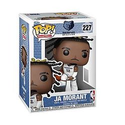 Funko Pop NBA Grizzlies Ja Morant Home Uniform Collectable Vinyl Figure Gift Idea Official Merchandise Sports Fans Model Figure for Collectors and Display