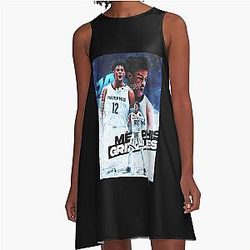 Ja Morant A-Line Dress