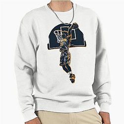Ja Morant Oversized Pullover Sweatshirt