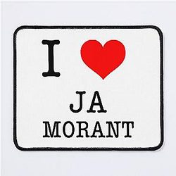 I Love Ja Morant Mousepad
