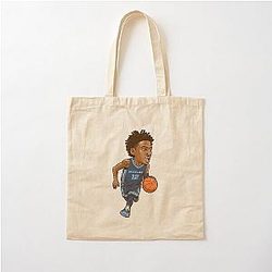 Ja Morant Chibi Cotton Tote Bag