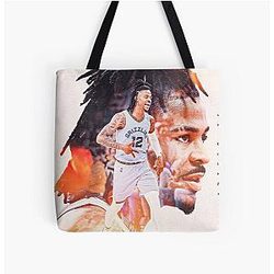 Ja Morant 12 Next GOAT Tote Bag