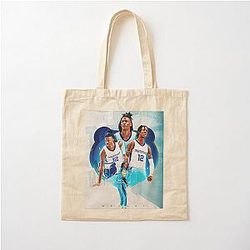 All Ja Morant Cotton Tote Bag