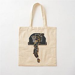 Ja Morant dunk Cotton Tote Bag