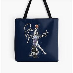 Ja Morant All Over Print Tote Bag