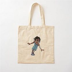 Ja Morant Chibi Cotton Tote Bag