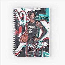 Ja Morant Spiral Notebook