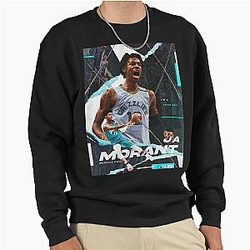 Ja Morant 12 NBA Goat Pullover Sweatshirt