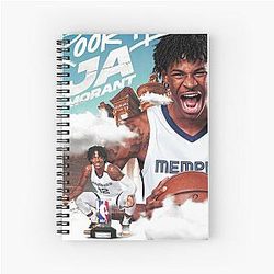 Ja Morant Spiral Notebook