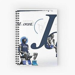 Ja Morant Basketball Notebook