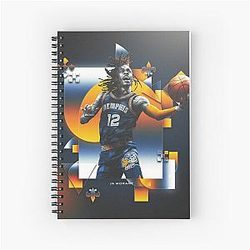 Ja Morant GOAT Spiral Notebook