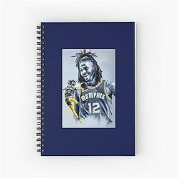 Ja Morant Spiral Notebook
