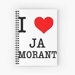 I Love Ja Morant Notebook