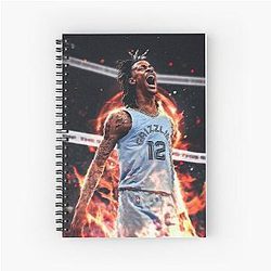 Ja Morant 12 Fire Notebook