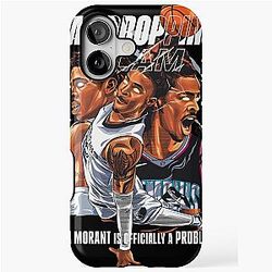 Ja Morant Posterized Dunk Phone Tough Case