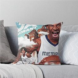 Ja Morant 12 Throw Pillow