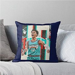 Young Ja Morant Throw Pillow