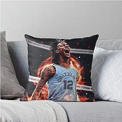 Ja Morant Throwing Pillow
