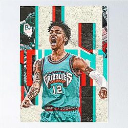 Young Ja Morant Poster