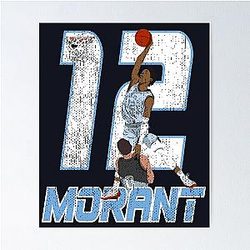 Ja Morant Dunk Poster