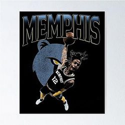 Ja Morant Memphis Grizzlies Poster