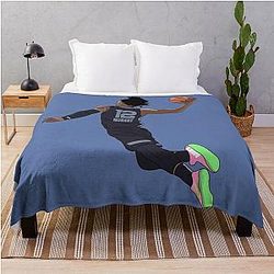 Ja Morant Big Memphis Basketball Throw Blanket