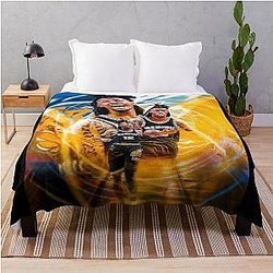 Ja Morant 12 GOAT Throw Blanket