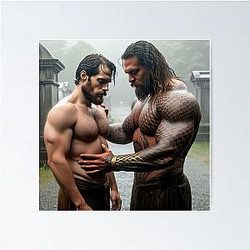 Jason Momoa and Henry Cavill Poster