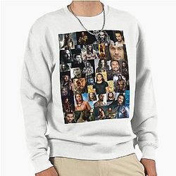 Jason Momoa Collage Pullover Sweatshirt
