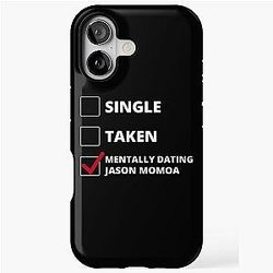 Mentally Dating Jason Momoa iPhone Case