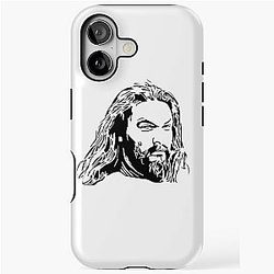 Jason Momoa Stencil Artwork iPhone Case