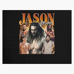 Jason Momoa Icon of Strength Charisma Jigsaw Puzzle